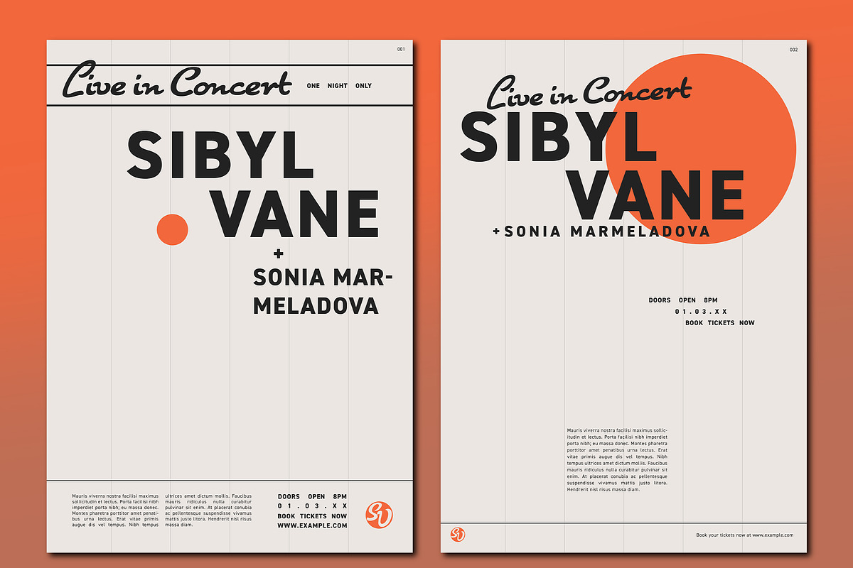 Pink & Red Podcast Flyer, a Flyer Template by wavebreak