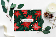 Poinsettia Pattern, a Pattern Graphic by ms Julia Nova (Thumbnail 6 of 6)