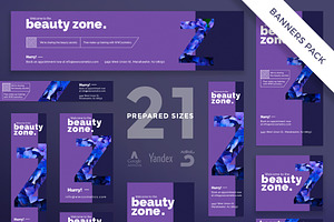 Banners Pack Beauty Zone