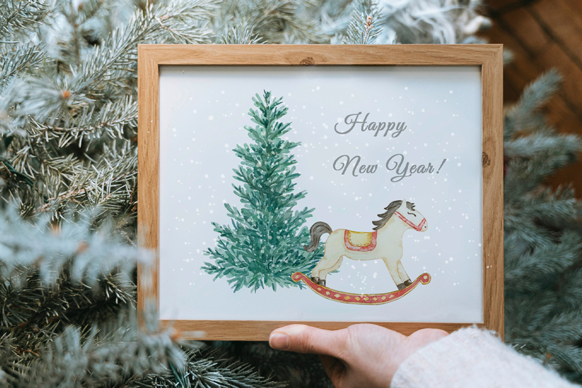 Watercolor Christmas Nutcracker Set, a Seasonal Illustration by SvetaArtStore (Photo 2 of 9)