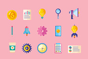 Startup Business Illustration Set, a Templates & Theme by studiogstock (Thumbnail 2 of 2)
