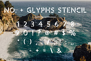 Hastings - Fill and Stencil, a Sans Serif Font by Woodcrest Design Co. (Thumbnail 5 of 5)