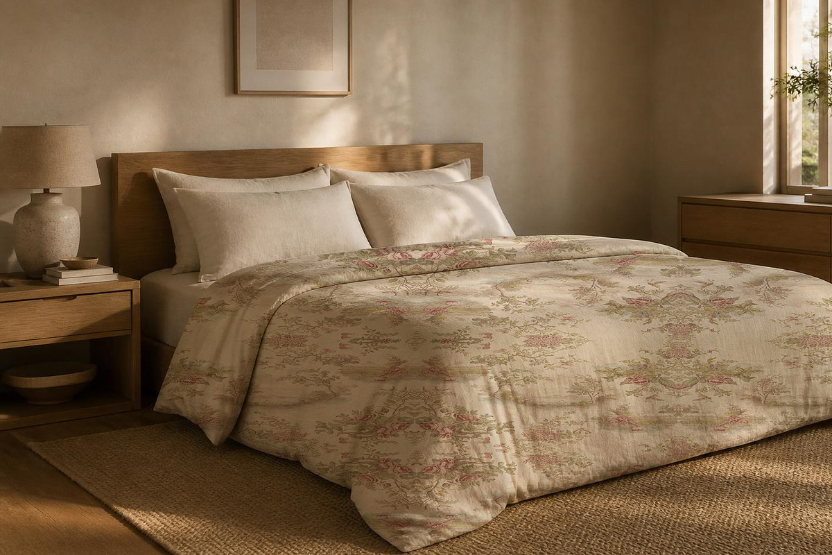 Neutral Bedding Mockup PSD, a Household Mockup by elfy creative (Photo 1 of 5)