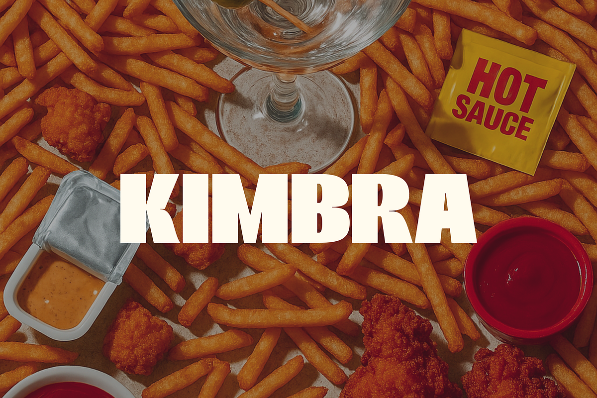 Kimbra Display font, a Sans Serif Font by maybefont (Photo 5 of 7)