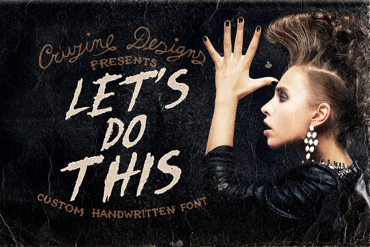 Let's Do This Custom Font
