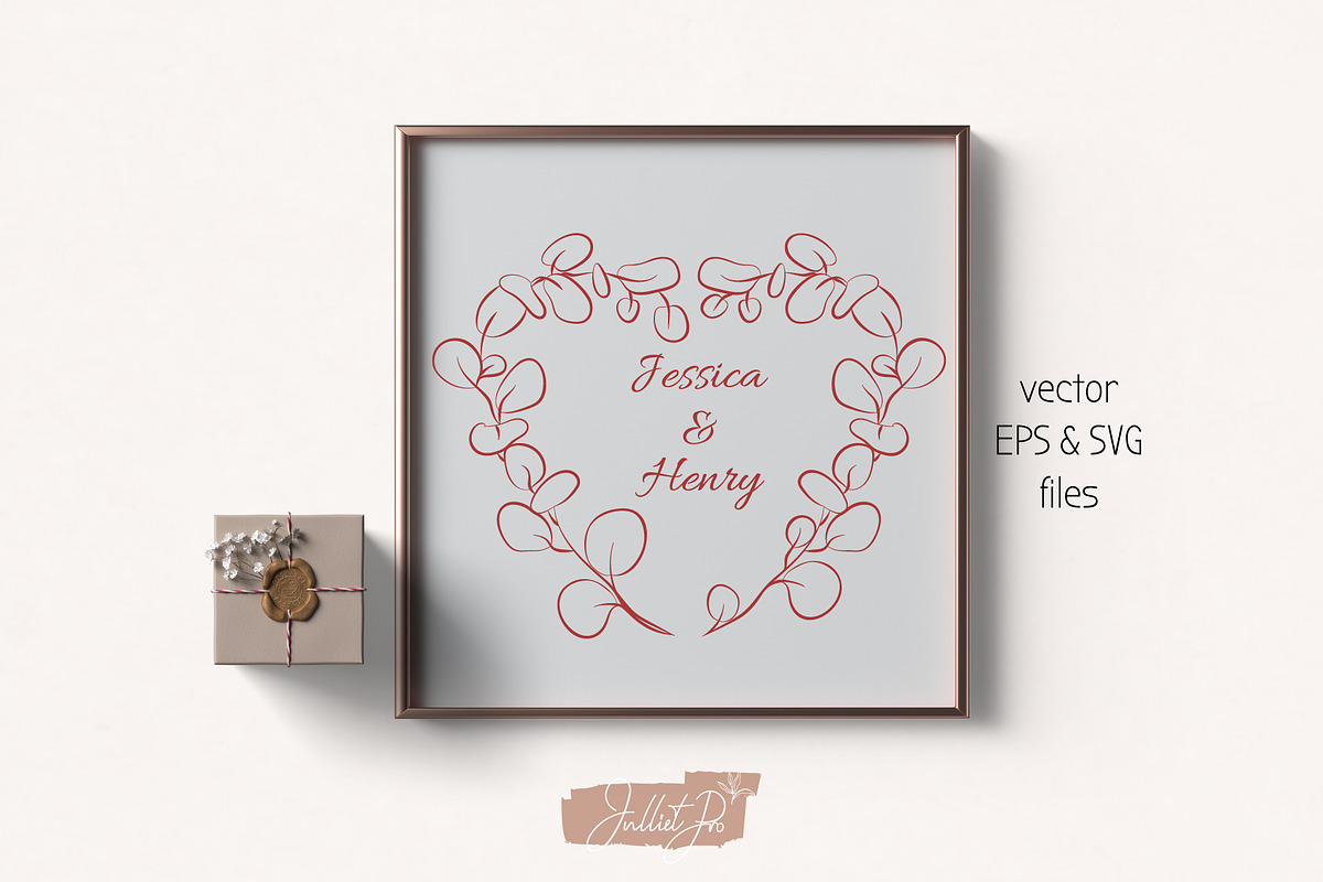 Leaves wreaths: bundle, an Object Graphic by JuDesign (Photo 5 of 9)