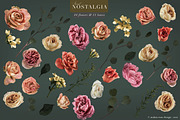 Nostalgia Rose Floral Clip Art, an Object Graphic by Eclectic Anthology (Thumbnail 12 of 14)