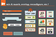 Hand Drawn PSD Buttons & Banners, a Templates & Theme by Rainy City Press (Thumbnail 4 of 5)