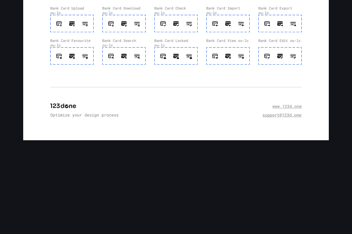 Finance and Payment Icon Set, a Solid Icon by 123done (Photo 3 of 3)