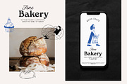 Bakery Illustrations vector set, a Food Illustration by dicreate (Thumbnail 7 of 13)