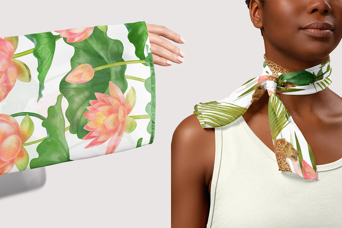 Jungle Book Seamless Patterns, a Pattern Graphic by mila_leev (Photo 6 of 9)