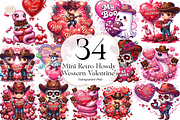 Howdy Valentine PNG Clipart Mini, an Object Illustration by KennedyStudio (Thumbnail 1 of 5)
