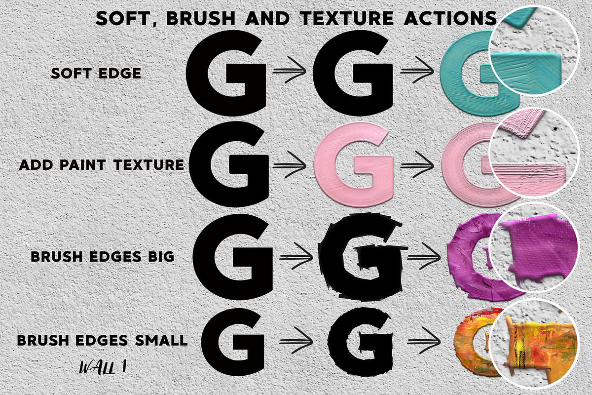 Artist Styles Actions Brushes Set, an Action Add-On by Sophico (Photo 9 of 12)