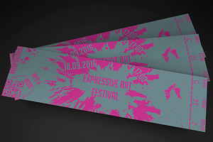 Artistic Event Ticket