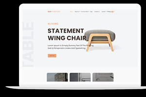 ET Furniture - Interior WP Theme