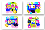 10 NFT Non Fungible Token Vector, a Finance Illustration by denayunebgt (Thumbnail 2 of 4)