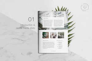 3 Page Press Kit Template