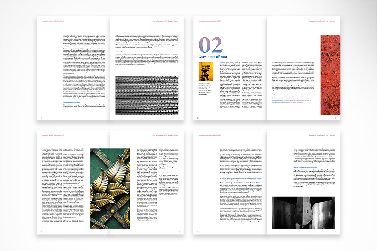 Corporate Annual Report Template preview 3