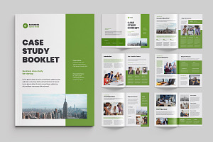 Case Study Booklet, a Brochure Template by afsar.hossain
