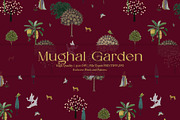 Mughal Garden Prints & Patterns, a Pattern Graphic by GND ART STUDIO (Thumbnail 1 of 8)