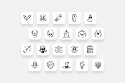 Kawaii Halloween Icon Pack, an Icon by Jinro (Thumbnail 2 of 2)