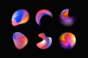 Chroma Gradient Shapes Collection, a Texture Graphic by pixelbuddha.net (Thumbnail 2 of 21)