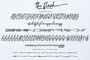 the flash, a Script Font by NJ Studio (Thumbnail 10 of 12)