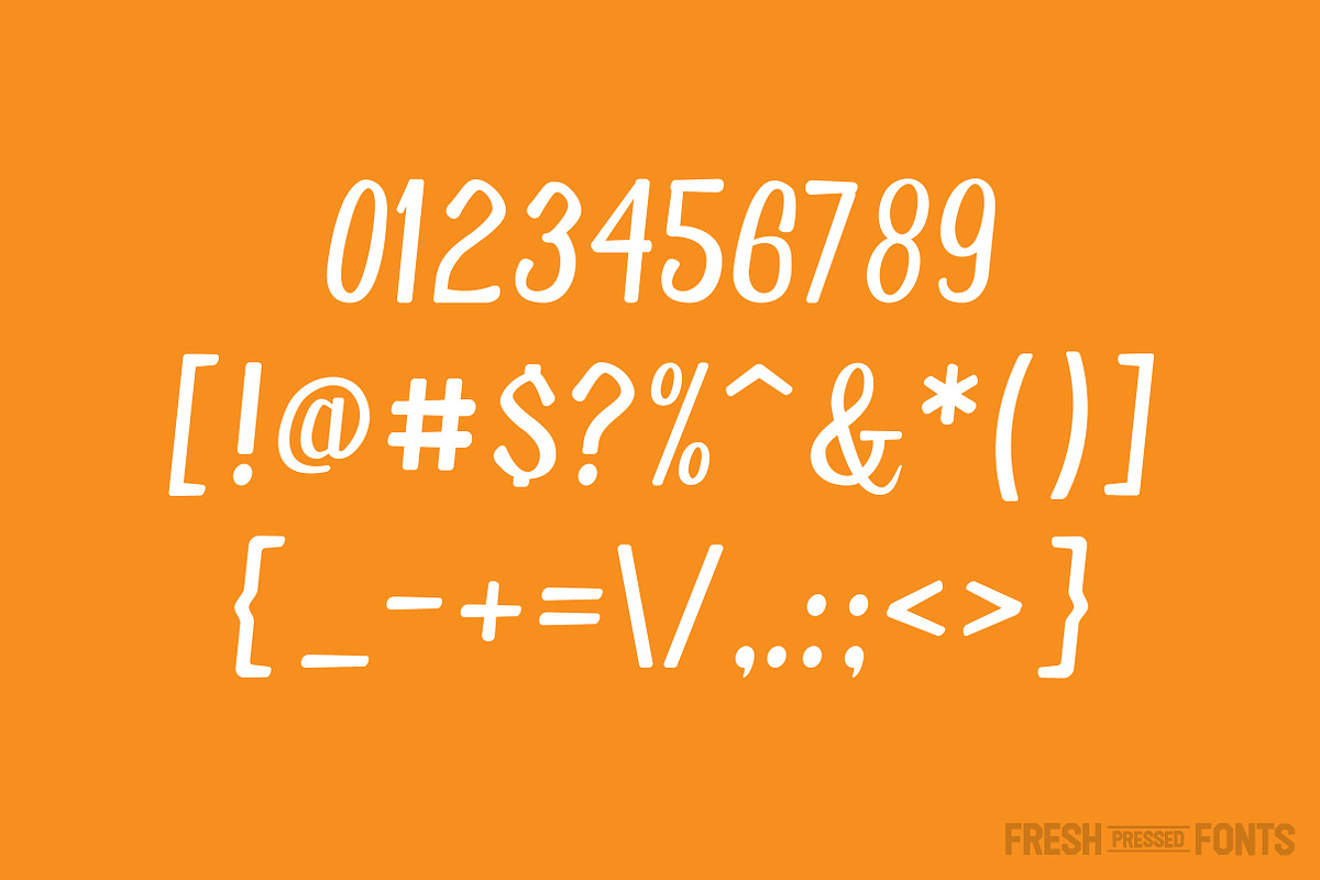 Seaside Font preview 5