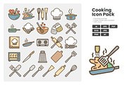 Kitchen & Cooking Tools Icon Pack, a Duotone Icon by erifqizeicon (Thumbnail 2 of 3)