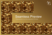 Gold Liquid Seamless Pattern, a Pattern Graphic by Forhadx5 (Thumbnail 2 of 6)