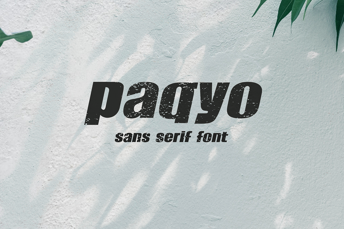 Paqyo - Sans Serif Font, a Sans Serif Font by ivan_artnivora (Photo 5 of 5)