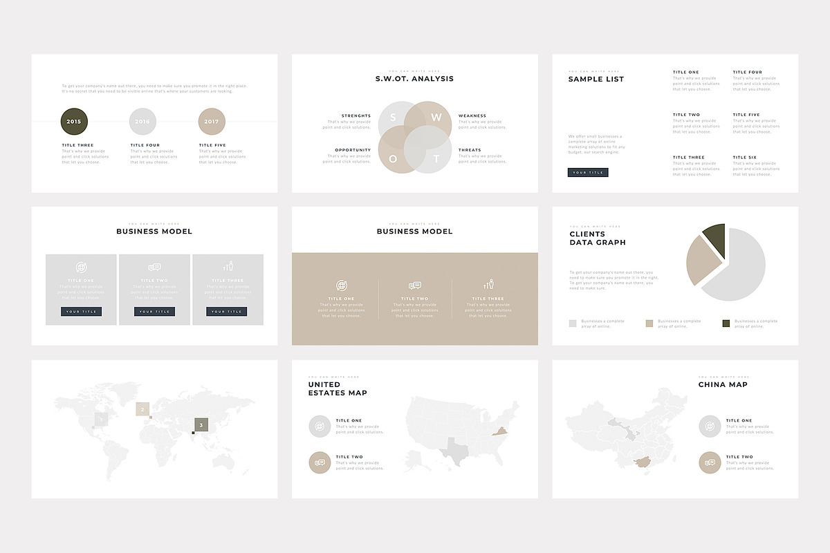 Segoe Minimal PowerPoint Template, a Presentation Template by slidequest (Photo 8 of 18)
