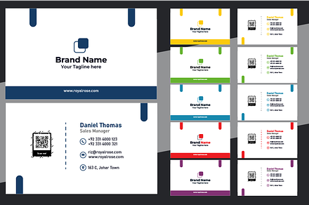 Minimalist Corporate Business Card