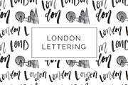 Watercolor London Seamless Patterns, a Pattern Graphic by MontgomeryFest (Thumbnail 3 of 4)