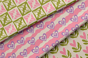 Groovy Love Seamless Patterns, a Pattern Graphic by AnnArt (Thumbnail 7 of 8)