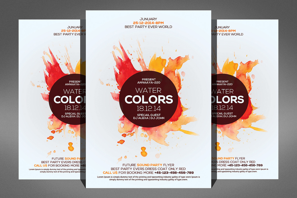100 Party Flyer Bundle, a Flyer Template by Graphic Templates (Photo 47 of 101)