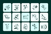 Animated Dentist Doodle Icon Set, an Outline Icon by Vectors Market (Thumbnail 3 of 4)