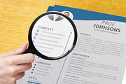 Resume Template and Cover Letter, a Resume Template by designvillage (Thumbnail 9 of 13)