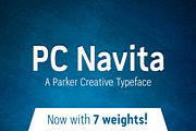 PC Navita Modern Sans, a Sans Serif Font by Parker Creative (Thumbnail 1 of 7)