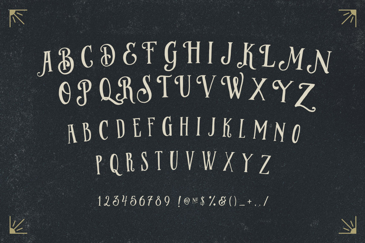 Brilant Typeface preview 3