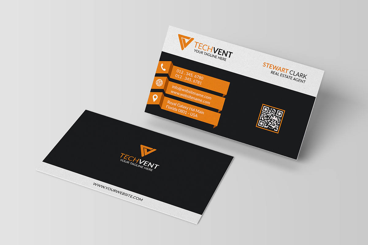 Corporate Business Card Template, a Business Card Template by Shahjhan (Photo 4 of 5)