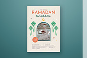 Ramadan Kareem + Social Media, a Flyer Template by Esui Studio (Thumbnail 1 of 4)