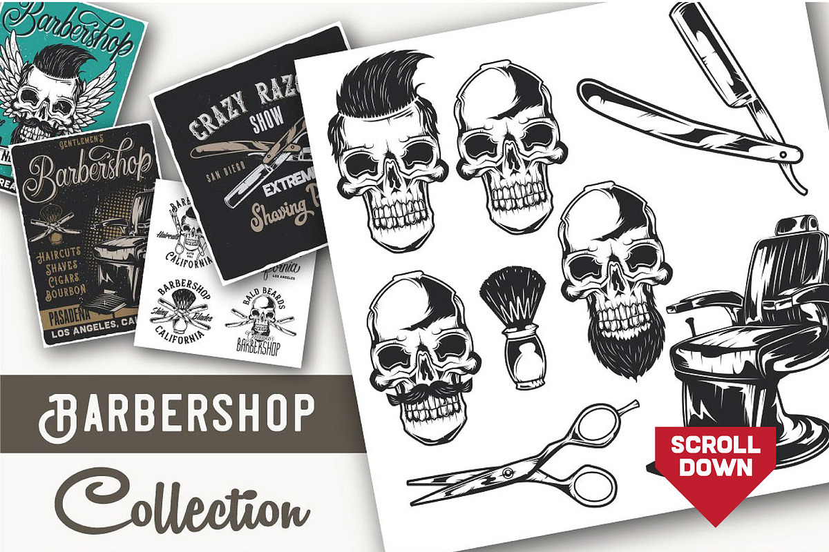 T-shirts and posters BUNDLE, a Work Illustration by VozzyStock (Photo 2 of 18)