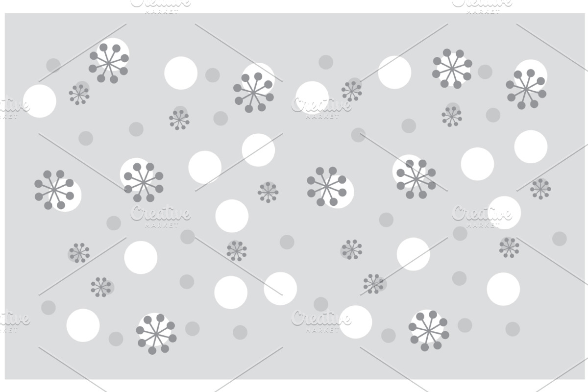 Snow Background, a Pattern Graphic by beguima (Photo 2 of 2)