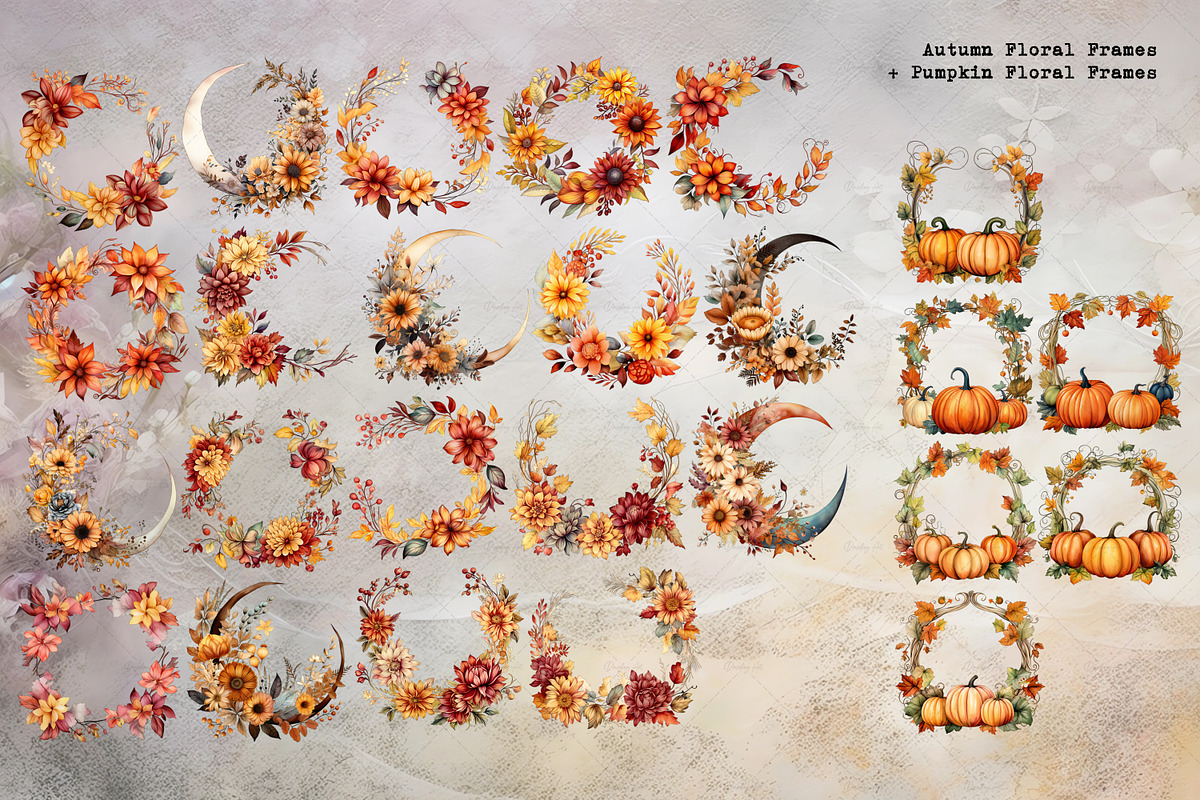 Watercolor Autumn | Fall Animals, a Seasonal Illustration by Dazzling Art Boutique (Photo 4 of 11)