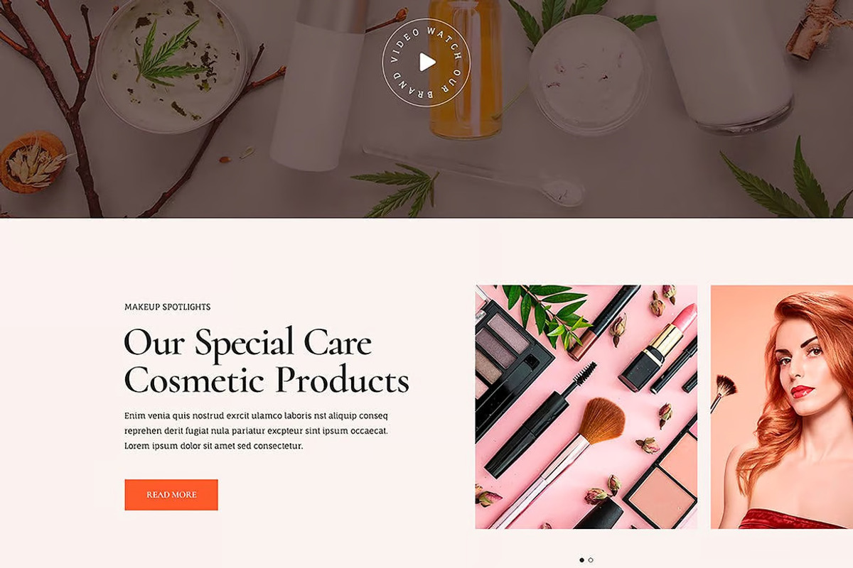 CreativeCosmetic Store HTML Template, a HTML Template by UInstrument (Photo 7 of 8)