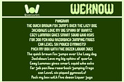 Ascension font, a Font by weknow (Thumbnail 6 of 8)