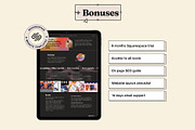 Squarespace Website template, a Squarespace Template by Ciel Lumiere (Thumbnail 5 of 11)