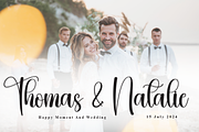 Weighing | Script Font, a Handwritten Font by Scratchones (Thumbnail 2 of 9)