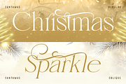 Santamas - Elegant Serif Christmas, a Serif Font by Burntilldead (Thumbnail 4 of 11)